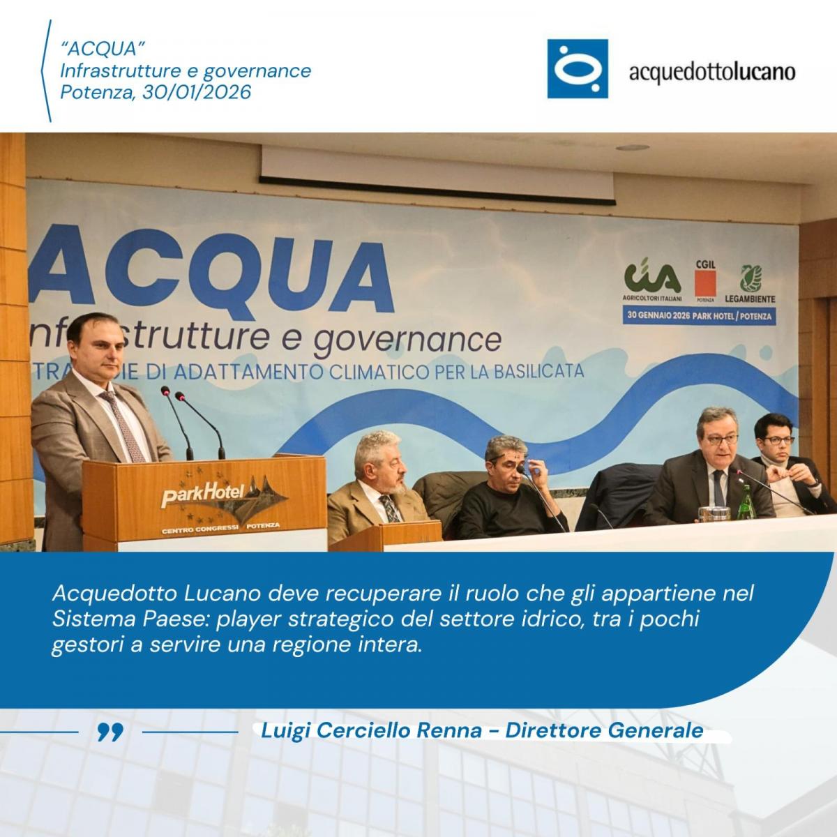 ACQUA Infrastruttura e Governance